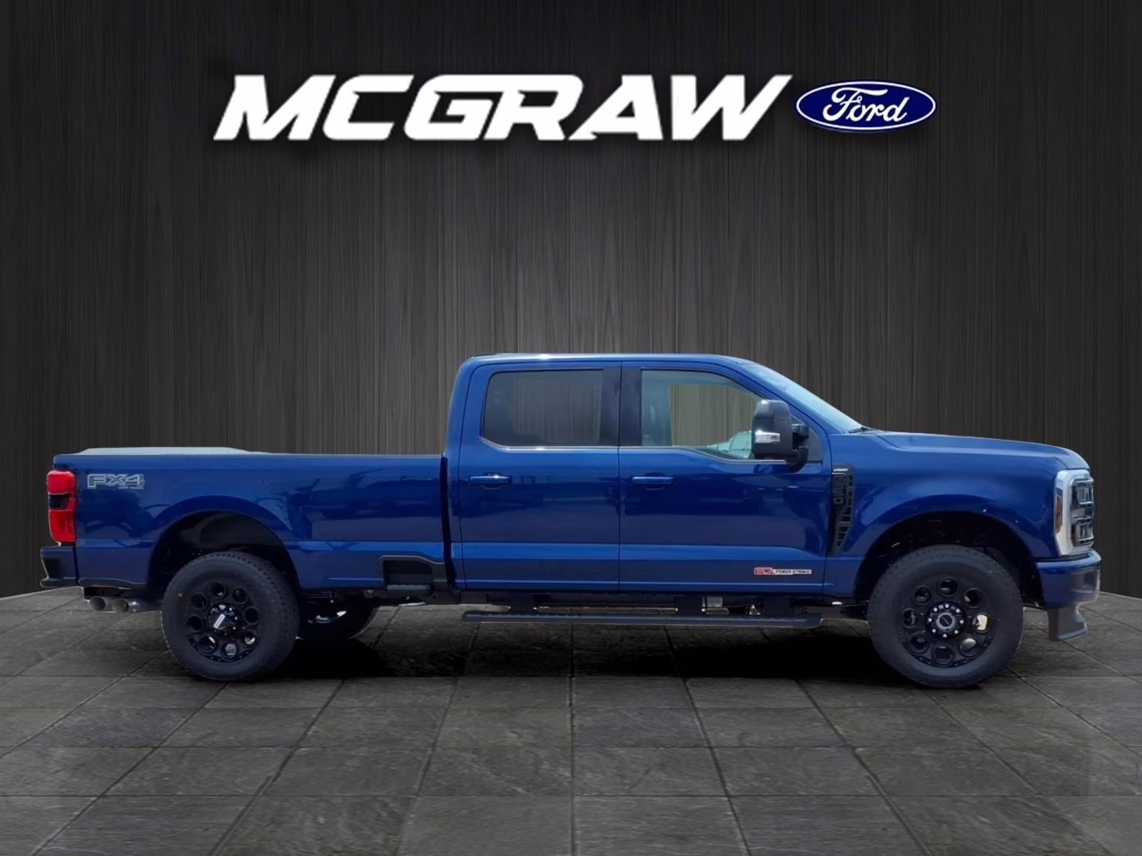 2026 Blue Ford Super Duty F-350 SRW Lariat 4X4 Truck