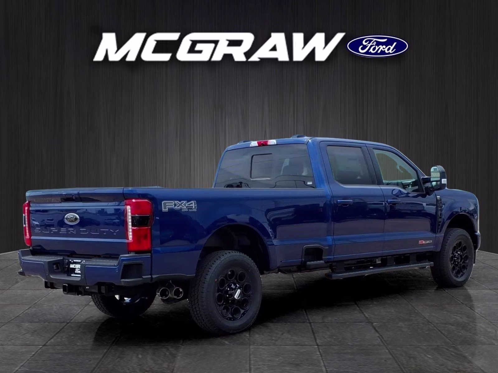 2026 Blue Ford Super Duty F-350 SRW Lariat 4X4 Truck