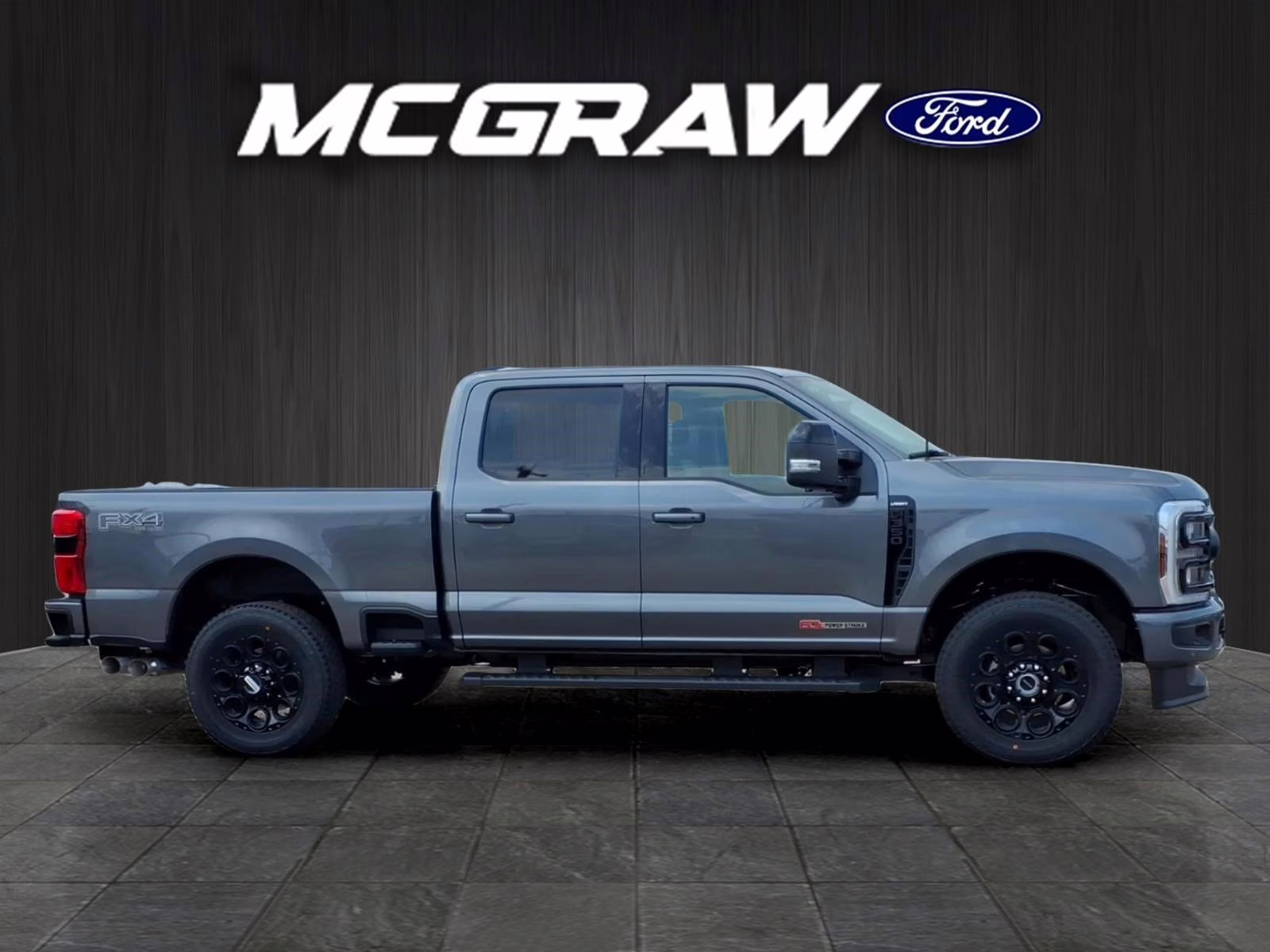 2026 Gray Ford Super Duty F-350 SRW Lariat 4X4 Truck