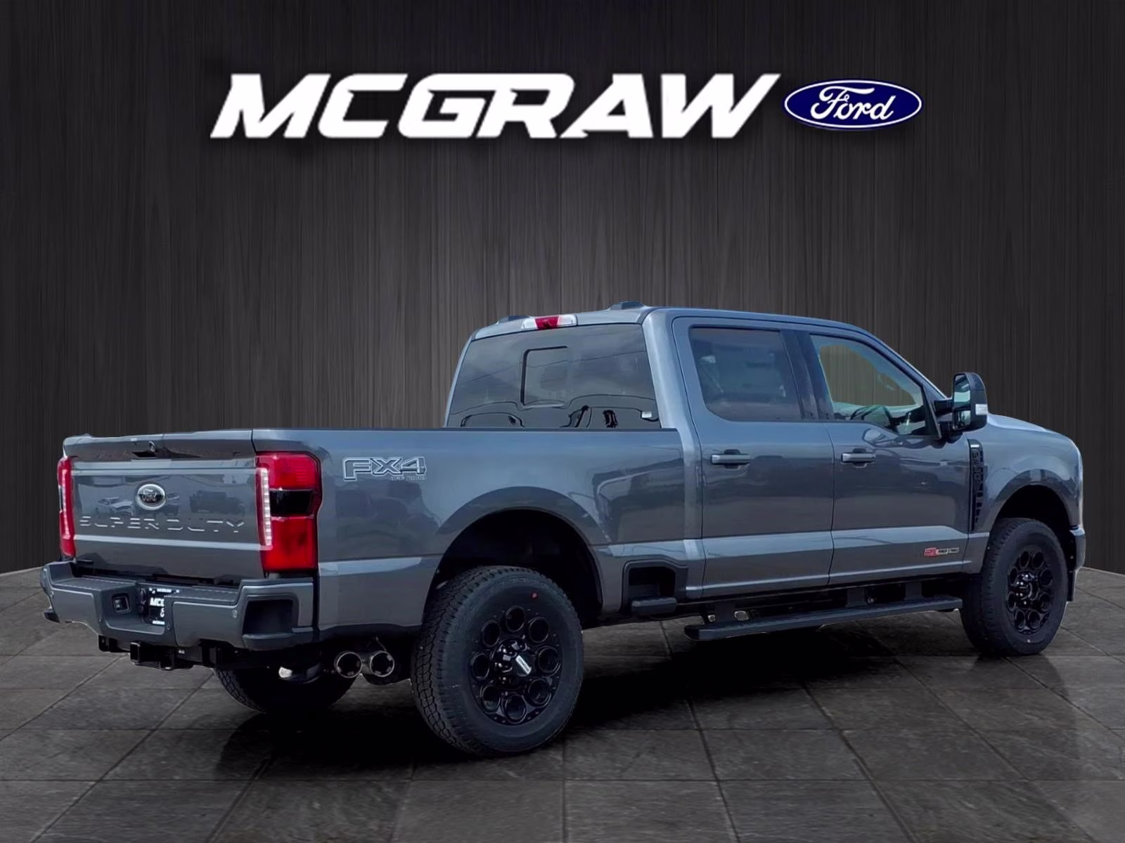 2026 Gray Ford Super Duty F-350 SRW Lariat 4X4 Truck