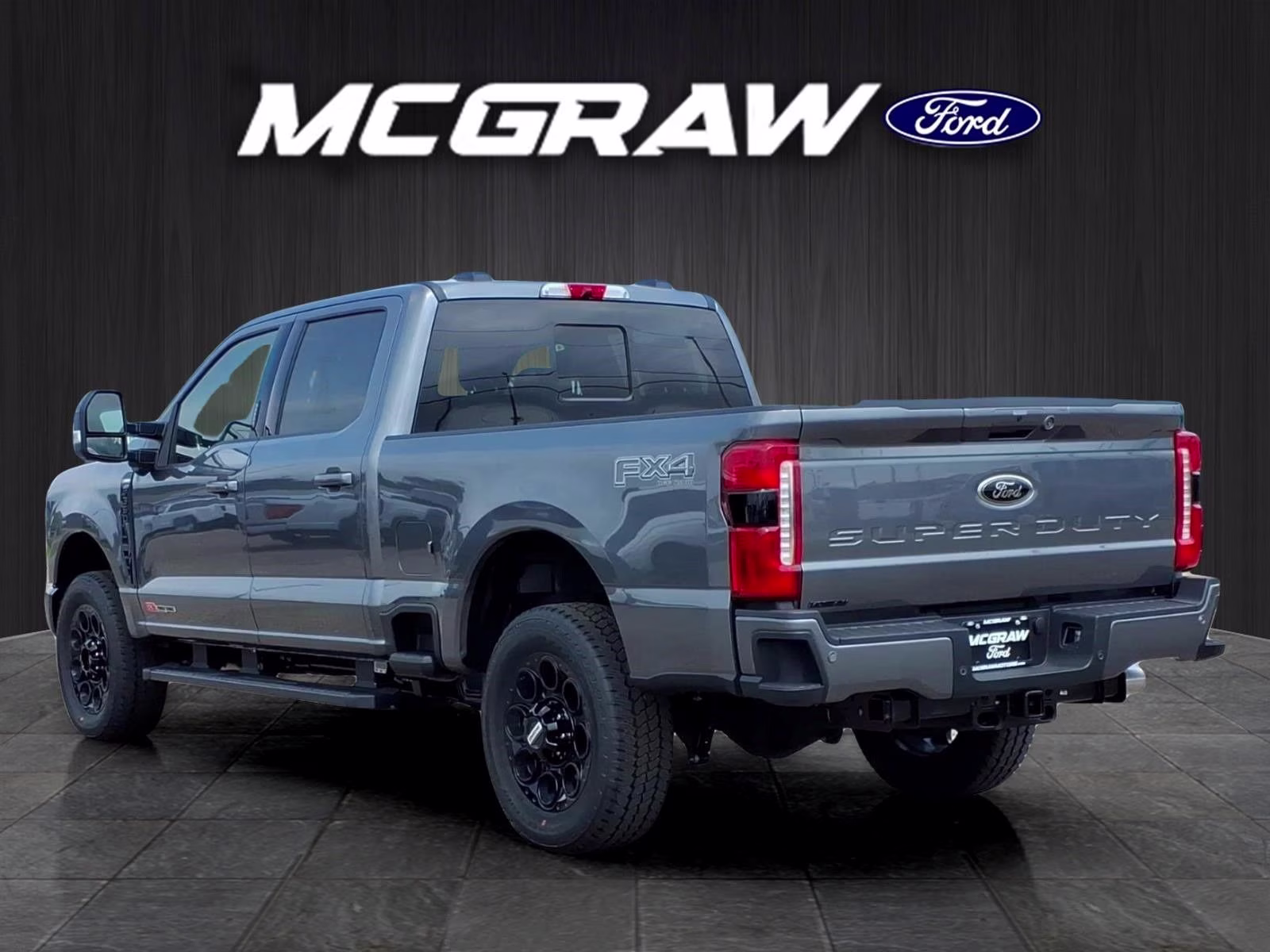 2026 Gray Ford Super Duty F-350 SRW Lariat 4X4 Truck