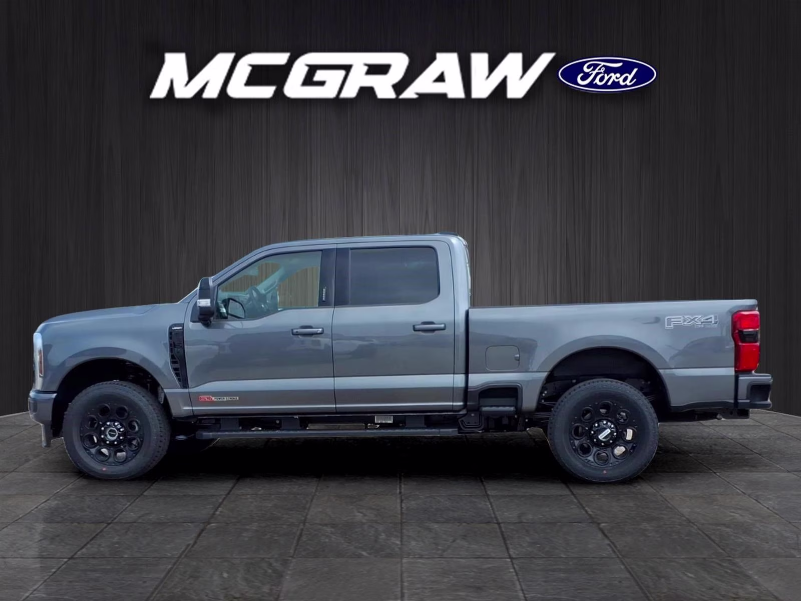 2026 Gray Ford Super Duty F-350 SRW Lariat 4X4 Truck
