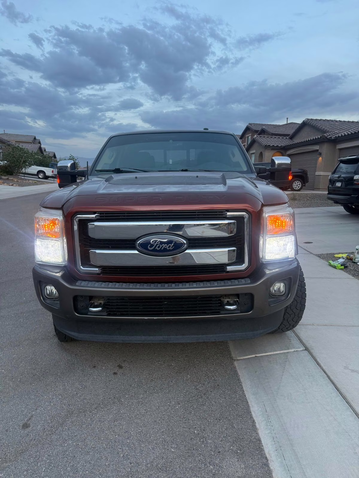 2016 Bronze Ford Super Duty F-250 SRW King Ranch 4X4 Truck