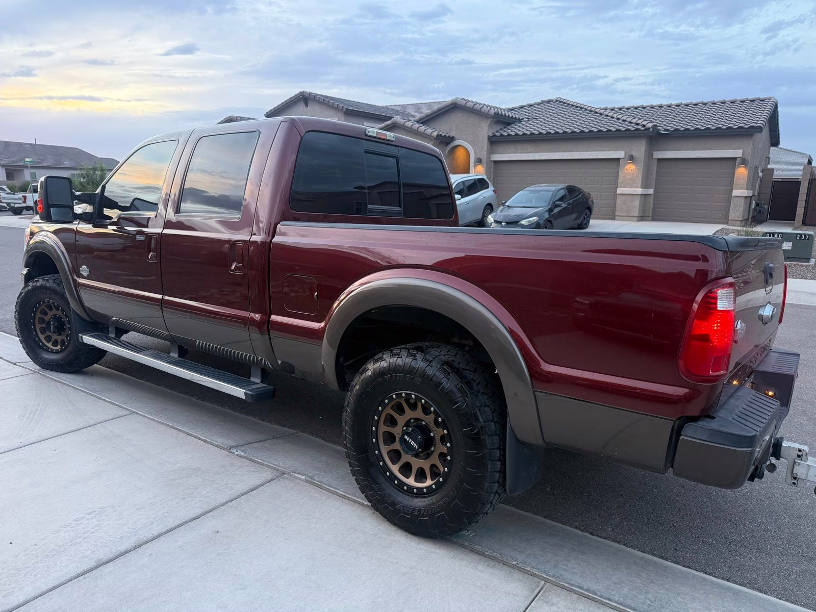 2016 Bronze Ford Super Duty F-250 SRW King Ranch 4X4 Truck