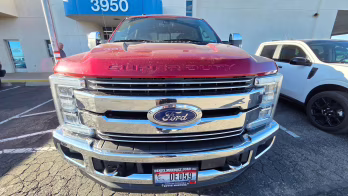 2017 Ruby Red Metallic Ford Super Duty F-250 SRW Lariat 4X4 Truck