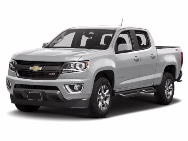 2015 Silver Ice Metallic Chevrolet Colorado Z71 4X4 Truck
