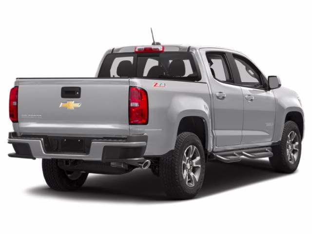 2015 Silver Ice Metallic Chevrolet Colorado Z71 4X4 Truck