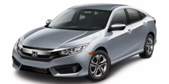 2018 Black Honda Civic LX FWD Sedan