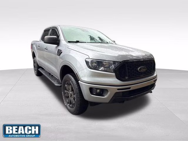 2022 Silver Metallic Ford Ranger XLT 4X4 Truck