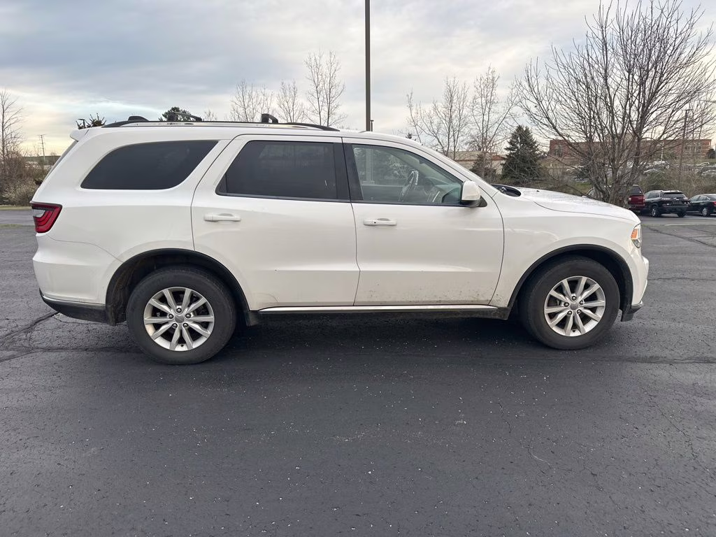 2014 Bright White Clearcoat Dodge Durango SXT AWD SUV