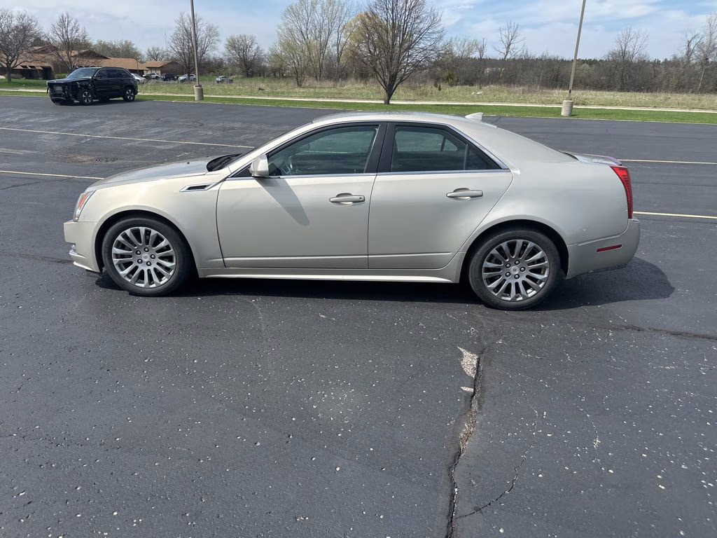 2013 Silver Coast Metallic Cadillac CTS Performance AWD Sedan