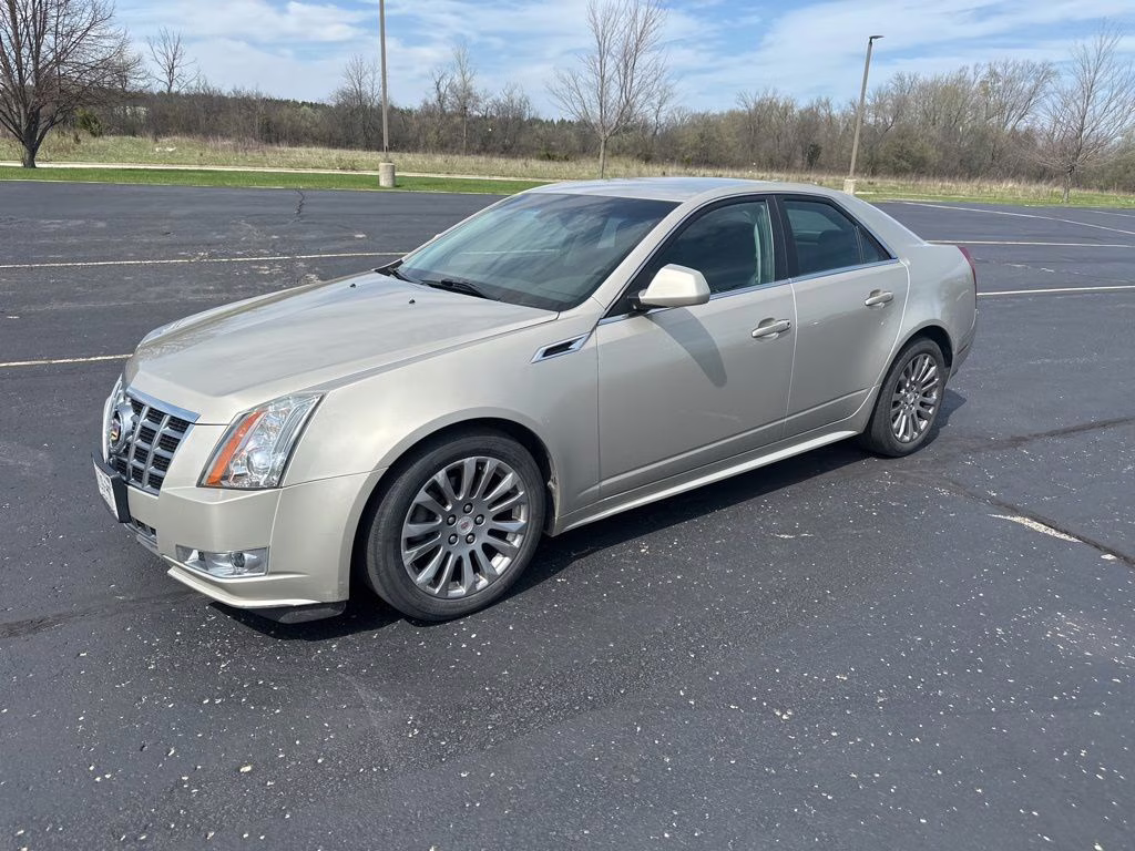 2013 Silver Coast Metallic Cadillac CTS Performance AWD Sedan