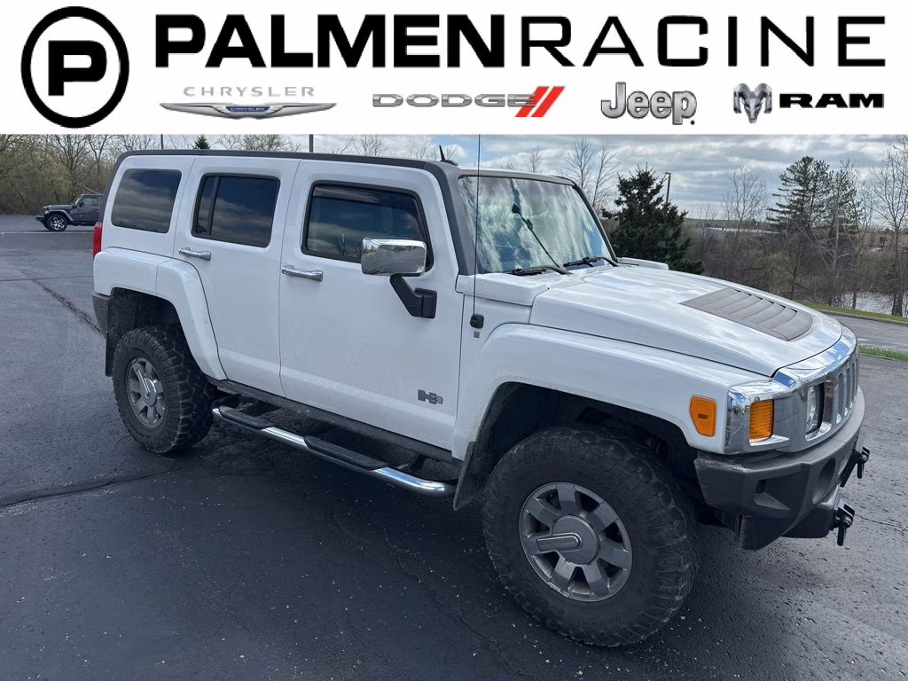 2007 Birch White HUMMER H3 4X4 SUV