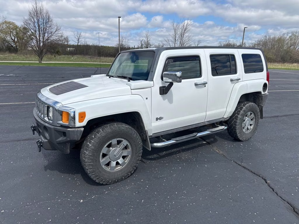 2007 Birch White HUMMER H3 4X4 SUV