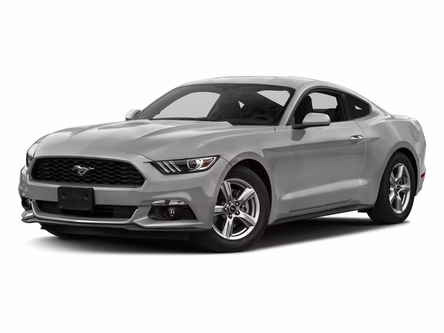 2017 Ingot Silver Ford Mustang EcoBoost RWD Coupe