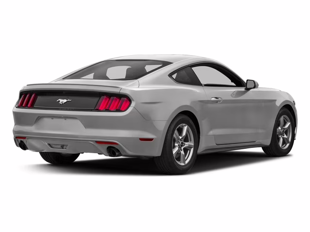2017 Ingot Silver Ford Mustang EcoBoost RWD Coupe