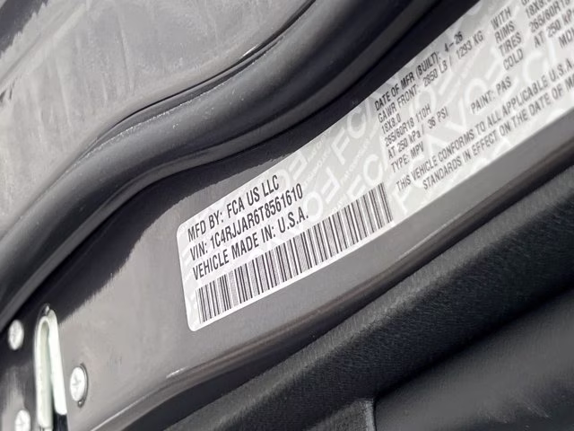 2026 Baltic Gray Metallic Clearcoat Jeep Grand Cherokee L Laredo Altitude RWD SUV