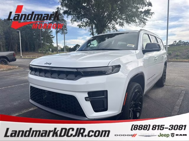 2026 Bright White Clearcoat Jeep Grand Wagoneer Limited Reserve L 4X4 SUV