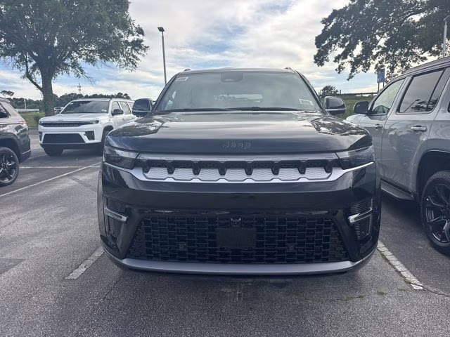 2026 High Gloss Black Jeep Grand Wagoneer RWD SUV