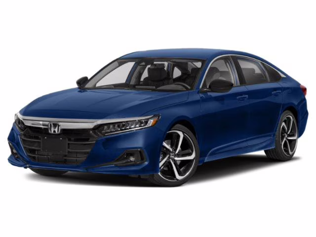 2021 Black Honda Accord Sedan Sport SE FWD Sedan