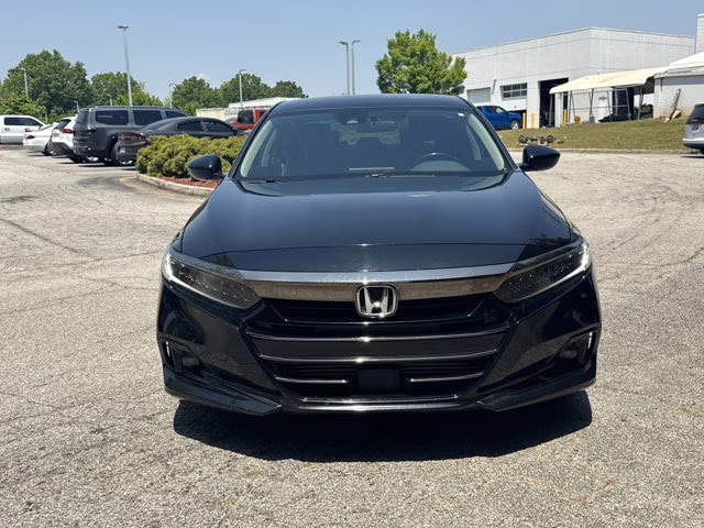 2021 Black Honda Accord Sedan Sport SE FWD Sedan