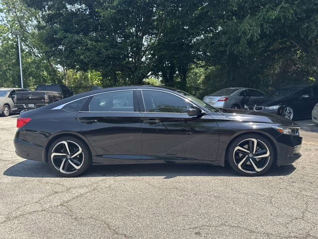 2021 Black Honda Accord Sedan Sport SE FWD Sedan