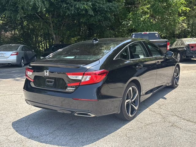 2021 Black Honda Accord Sedan Sport SE FWD Sedan