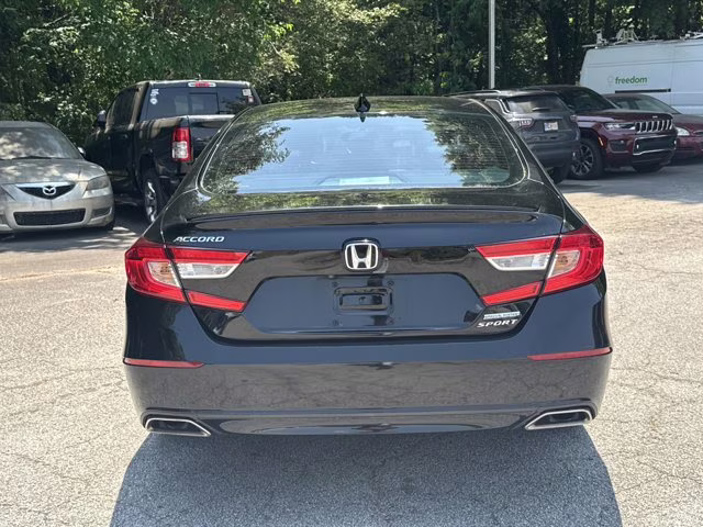 2021 Black Honda Accord Sedan Sport SE FWD Sedan