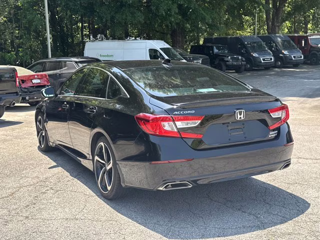 2021 Black Honda Accord Sedan Sport SE FWD Sedan