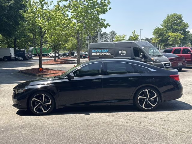 2021 Black Honda Accord Sedan Sport SE FWD Sedan
