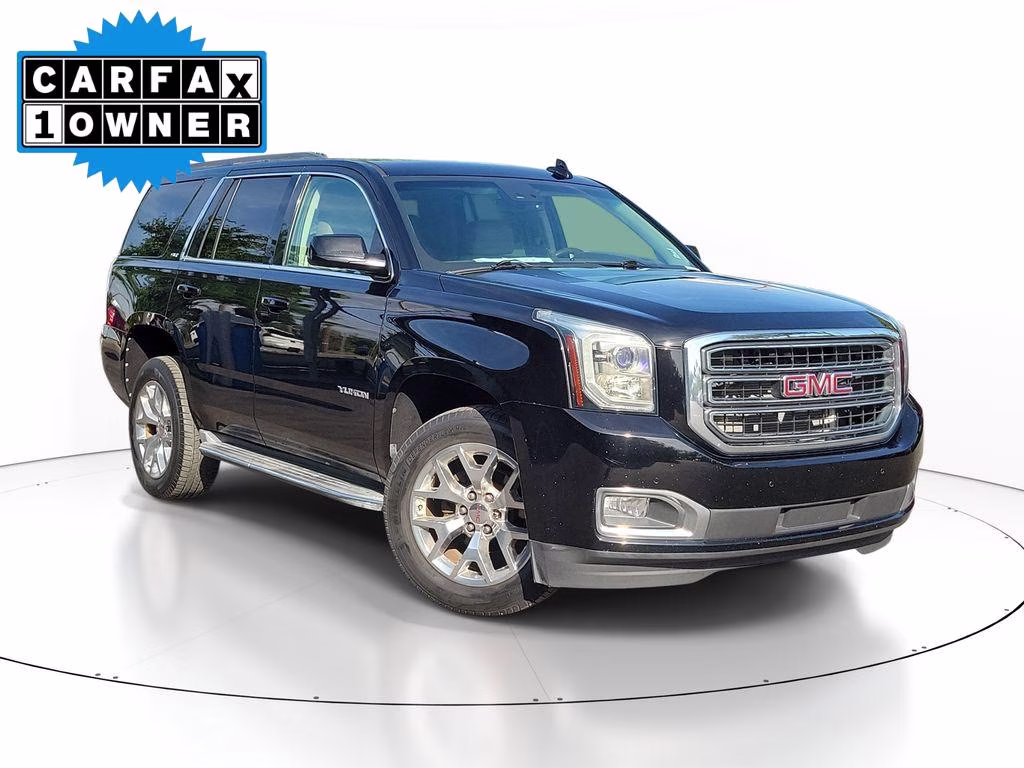 2015 Onyx Black GMC Yukon SLT 4X4 SUV