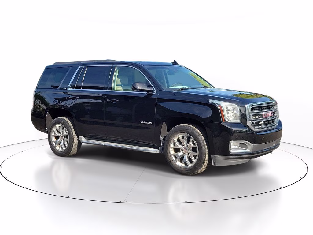 2015 Onyx Black GMC Yukon SLT 4X4 SUV