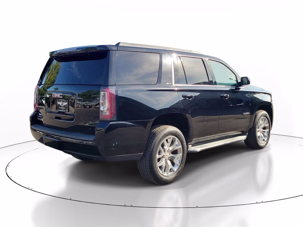 2015 Onyx Black GMC Yukon SLT 4X4 SUV
