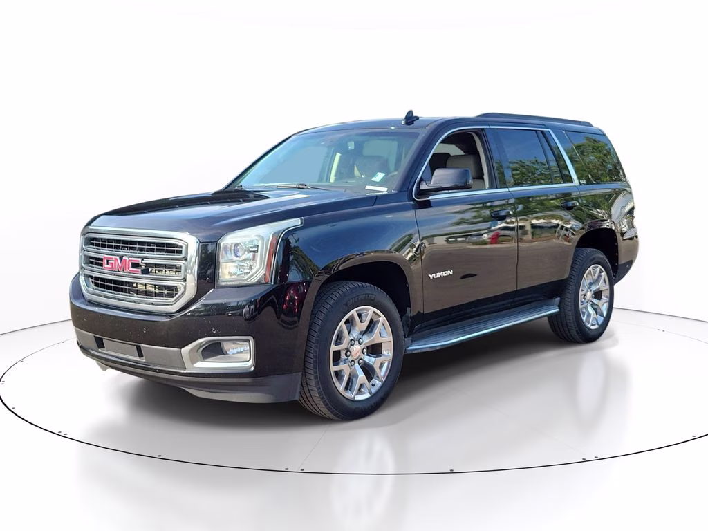 2015 Onyx Black GMC Yukon SLT 4X4 SUV