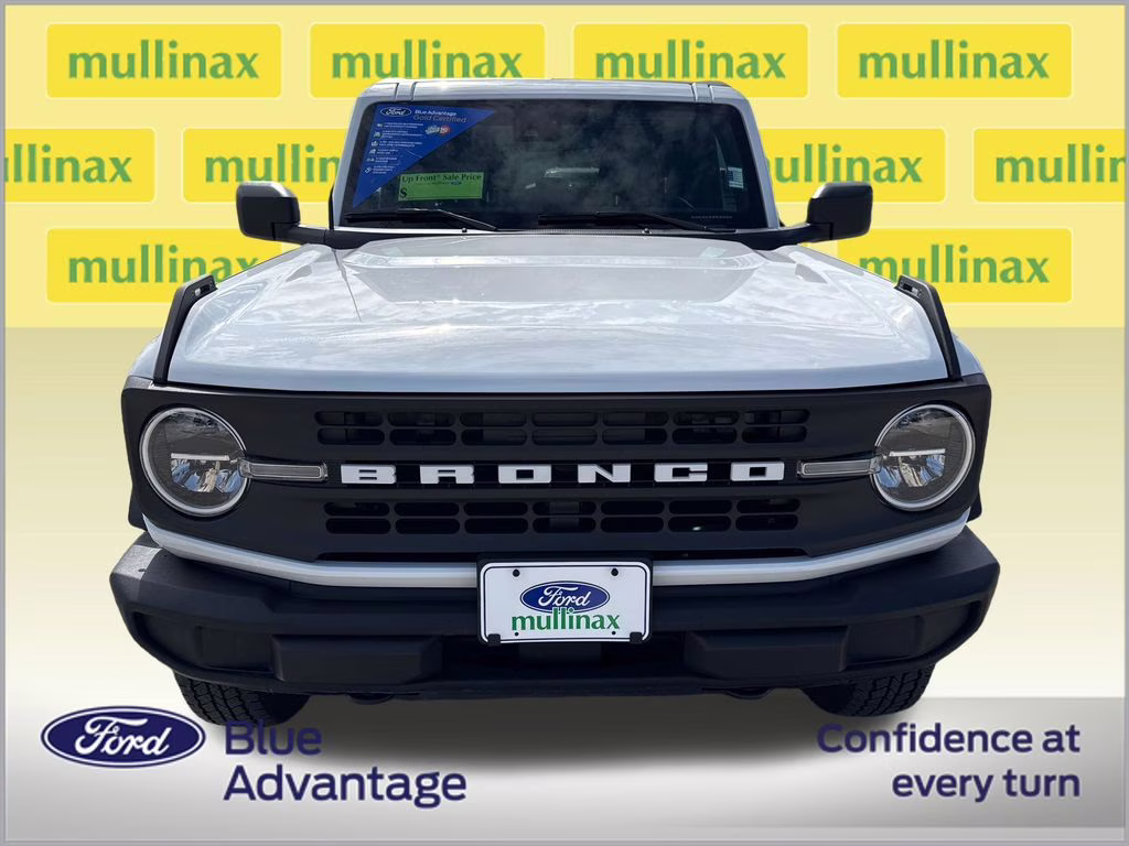 2025 Oxford White Ford Bronco Big Bend 4X4 SUV