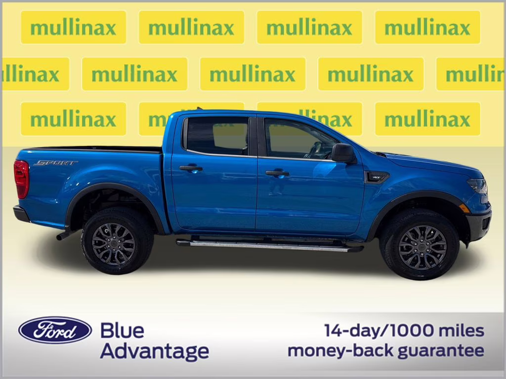 2022 Velocity Blue Metallic Ford Ranger XLT RWD Truck