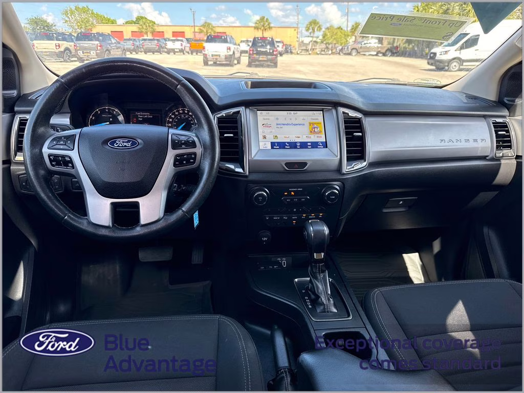 2022 Velocity Blue Metallic Ford Ranger XLT RWD Truck