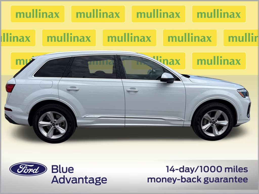 2025 Glacier White Metallic Audi Q7 45 Premium AWD SUV