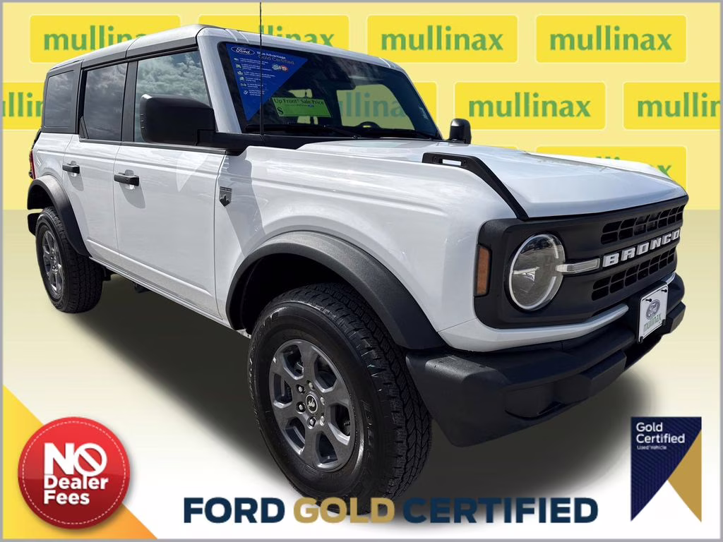 2025 Oxford White Ford Bronco Big Bend 4X4 SUV