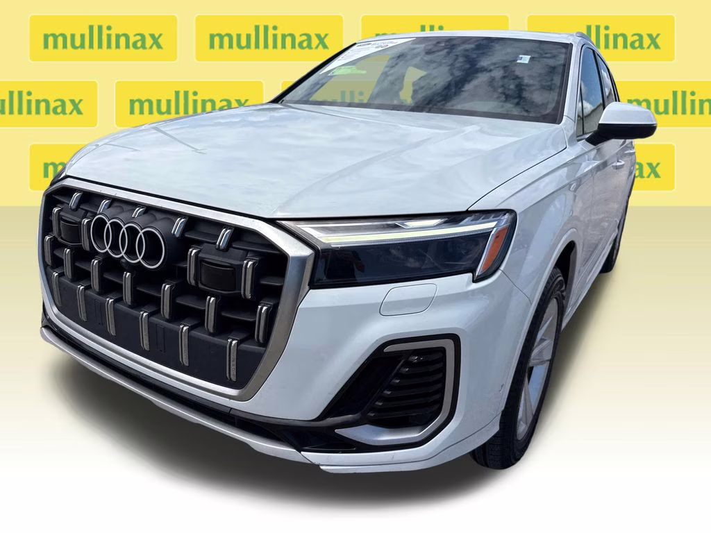 2025 Glacier White Metallic Audi Q7 45 Premium AWD SUV