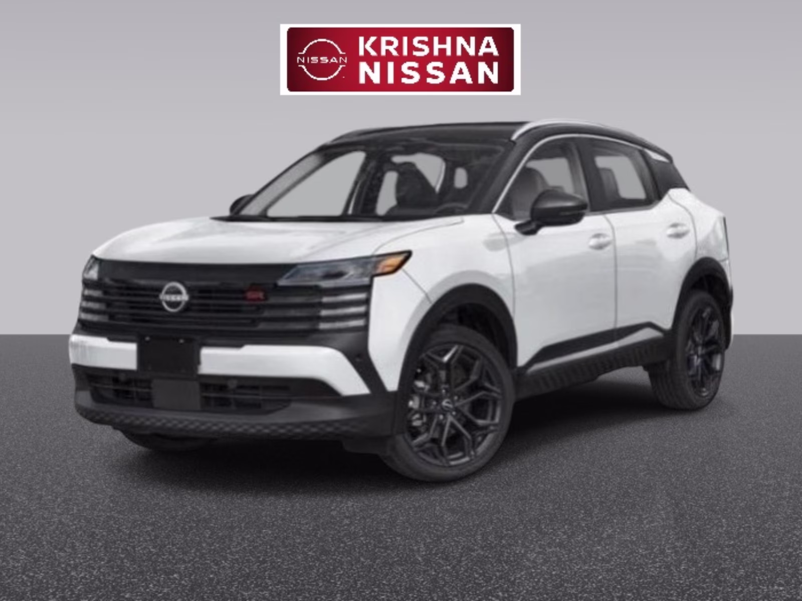 2026 Aspen White Tricoat/Super Black Nissan Kicks SR AWD AWD SUV