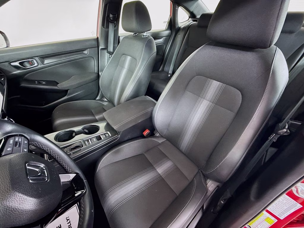 2025 Red Honda Civic Sport FWD Sedan