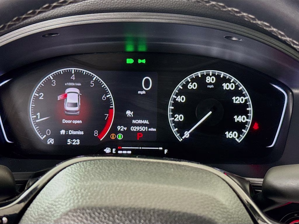 2025 Red Honda Civic Sport FWD Sedan
