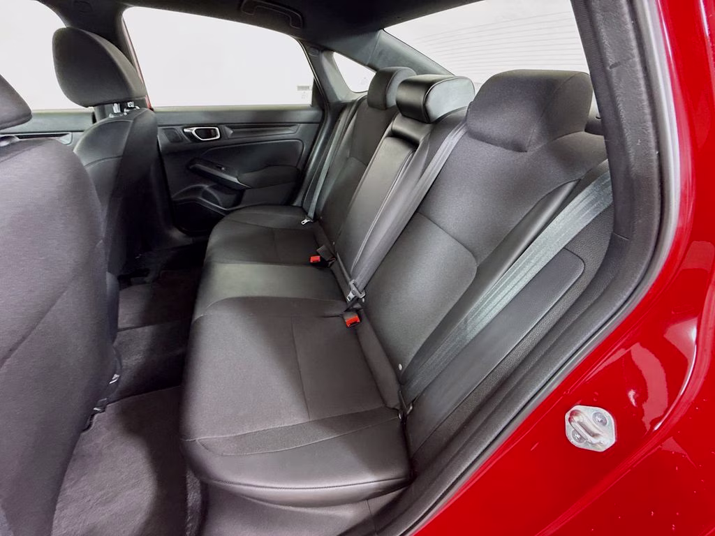 2025 Red Honda Civic Sport FWD Sedan