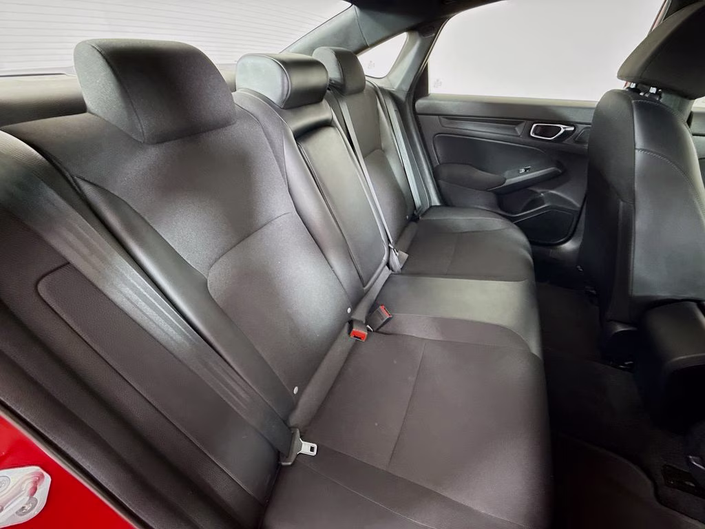 2025 Red Honda Civic Sport FWD Sedan