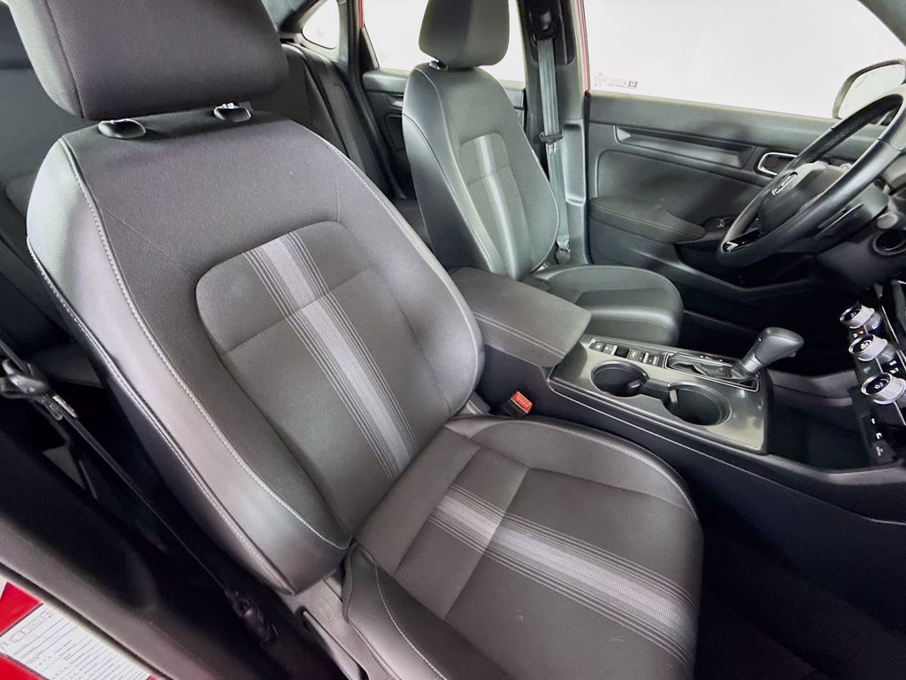 2025 Red Honda Civic Sport FWD Sedan