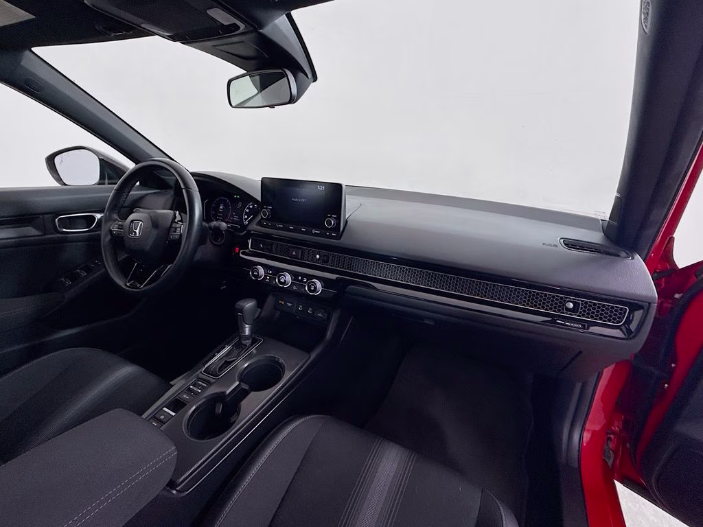 2025 Red Honda Civic Sport FWD Sedan