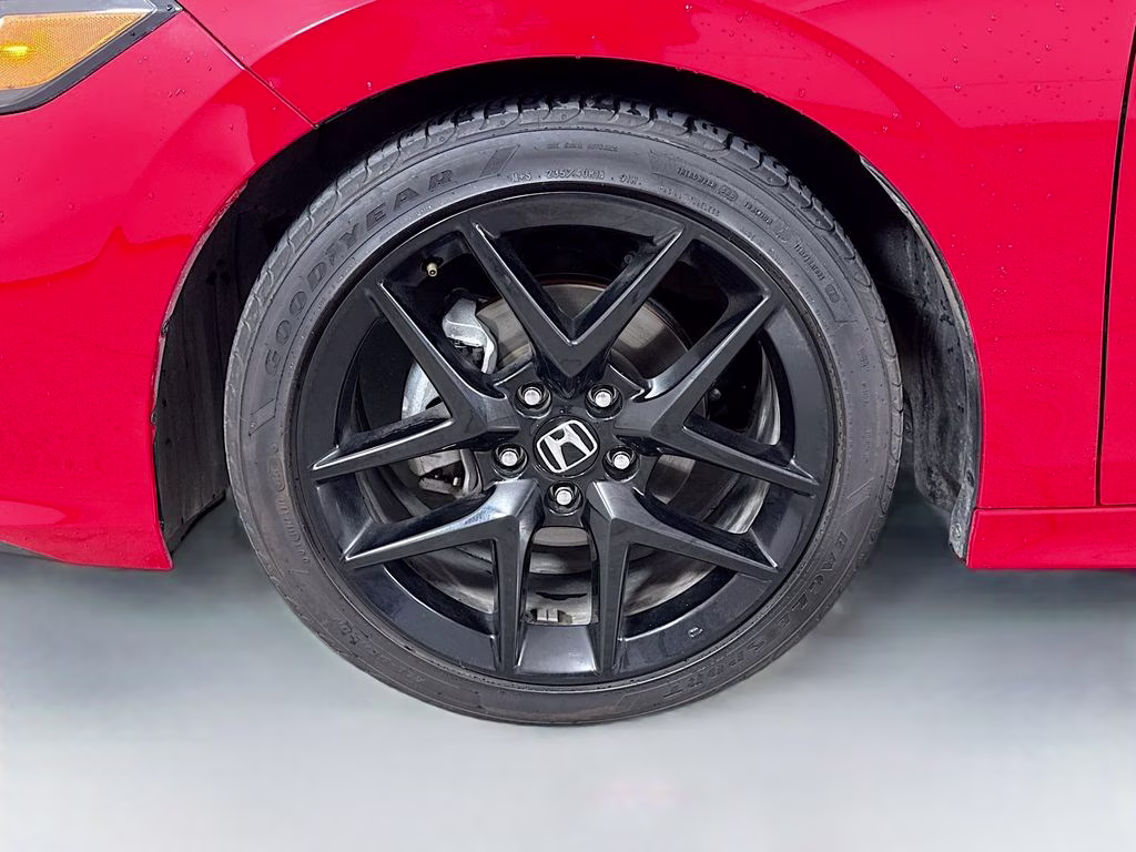 2025 Red Honda Civic Sport FWD Sedan