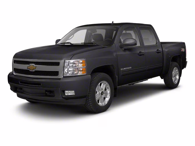 2010 Black Chevrolet Silverado 1500 LTZ 4X4 Truck