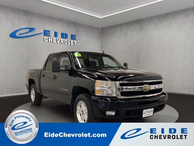 2010 Black Chevrolet Silverado 1500 LTZ 4X4 Truck